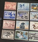 Us Stamps Lot Of 15 Different Federal Duck Stamps Rw 13 Up To Rw 48 Used