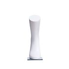 Glossy White Fiberglass Adult Male Right Foot Sock Mannequin Display With Base