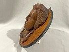 Antique Carved Wood Lady s Head - From Antique Pediment