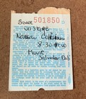3 23 76 David Bowie Concert Ticket Stub - Nassau Coliseum - Album Recorded