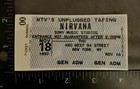 Nirvana Mtv Unplugged Concert Ticket Vinyl Decal sticker 11 18 1993 4x2   