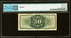Fr  1342 Fractional 1864 Union Currency 50c  Civil War Third 3rd Issue  Pmg 35