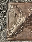 Antique Metal Tin Ceiling Tile 24    X 24  Salvaged Vintage 
