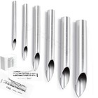 4pcs  Tri-beveled Medical Grade Sterile Body Piercing Needle 20g To 6g
