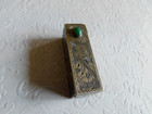 Vintage Sterling Silver Italy Lipstick Holder W mirror