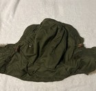 Vintage Us Army M1951 M-51 Hood Korean War With Fur Lining  just Hood 