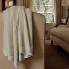 Stripe Knit Cozy Throw Oatmeal - Threshold A Collection With  thisoakhouse