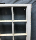 Antique Vtg Early 16 Lite Window Sash Shabby White Chic 28x29 Old 1616-24b