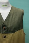 Genuine Lodenfrey Traditional Gilet Cotton 52 l Mens Brown Deer Buttons