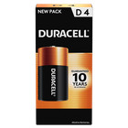 Duracell Coppertop D Alkaline Batteries 4 pk
