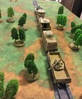 Armored Train  Civilian Train  Soviet Armored Train Combo W tracks 28mm 1 56