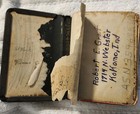 Vintage Wwii Soldiers Heart Shield Bible  may The Lord Be With You  Steel Cover