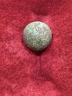Civil War Zouave Button Large Ball Size Dug - Richmond  Va Lc26