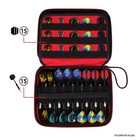 Usa Gear Xl Hard Shell Dart Case  Dart Holder For 15 Darts   Accessories - Red