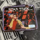 Vintage   Metal Lunch Box   Star Trek W thermos   Aladdin   1979   Clean Inside