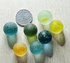 Sea Glass Marble From Japan  Surf-tumbled Beach Glass