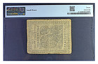 1776 Continental Currency Two Dollars  2 Fr cc-39 Pmg 20 Vf Detail Small Tears