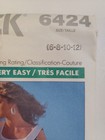 Butterick 6424 Dress Sewing Pattern Ladies 6 8 10 12 Uc Vtg Sundress Very Easy