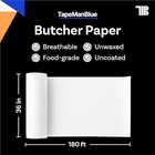 Butcher Paper Roll  36 Inch X 2160   180    Made In 36 Inch X 180 Feet White