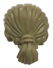 Lego New Dark Tan Minifigure Hair Short Ponytial Girl Guy Wig Swept Back Piece