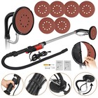 800w Electric Drywall Sander Adjustable Variable Speed With 6pcs Sanding Pads 