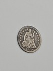 1850  Seated Liberty Silver Half Dime  1517