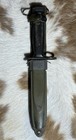 Vintage U s  M7 Bayonet With Original M8a1 Pwh Scabbard  Mfr  Imperial