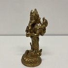 5  Tibet Buddhism Brass Ganapati Ganesh Lord Ganesha Elephant Buddha Statue