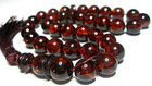 Natural Baltic Amber Islamic Prayer 33 Bead Misbaha Tasbih Rosary Pressed 23 9 G