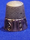 Antique Ketcham   Mcdougall Mkd Sterling Silver Thimble