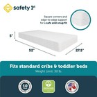 Safety 1st Sweet Dreams Baby   Toddler Mattress  White gray Polka Dot