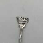 Vintage India Silver Vizag Souvenir Asian Design Spoon Not Scrap 6 93g