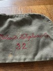 Vintage Bank Deposit Bag Lock W  Key Poland Telephone Co  32 Poland Springs