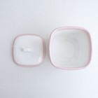 Imane Scarlet Rose Canister   Tea Tray 2-piece Set