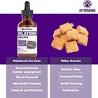 Melatonin For Cats - Sleep Aid  Anxiety   Stress Relief - 1 Fl Oz - Usa Made