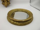 Vtg 1960s Florentine Gold Gilt Wood 5  Wall Shelf   4 5  Hanging Mirror Italy
