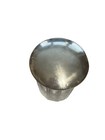 Antique Sterling Silver 925 Covered Lidded Glass Vanity Jar