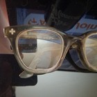 Vintage Bouton U-fit Folding Safety Glasses Plastic Sides Aviation Steampunk