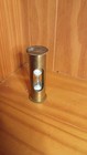 Antique Maritime Navigational Brass Hour Glass 3 5 tall