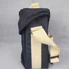 Vintage Canon Camera Shoulder Bag Black Tan Padded Slr Dslr Case Strap