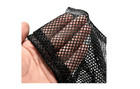 Mesh Drawstring Bags  5 Bags  Camping  Collectibles  Black Nylon Mesh 8 x14  Bag