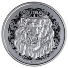 2025 Niue Roaring Lion 1 Oz Silver  2 Coin In Direct Fit Capsule - Truth Series