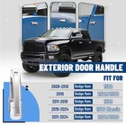 Chrome Outside Door Handle Set Of 4 For Dodge Ram 1500 09-18  1500 Classic 19-24