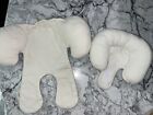 Head And Body Support Pillow For Car Seats And Strollers Organic Cotton Fabric