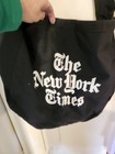 Vintage Mint 1980s New York Times  newsboy  Canvas Newspaper Delivery Sling Bag