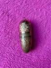 Victorian Sewing Kit Charm Pendant With Thimble  Thread