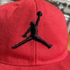 Jumpman Air Jordan Red Baseball Ball Cap Hat Adj Max Headgear Os