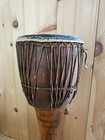 Vintage African Djembe Hand Drum Percussion Instrument 