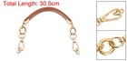 30 5cm 12  Pu Leather Purse Replacement Handle Strap For Handbag  brown 