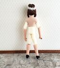 Dollhouse Miniature Porcelain Doll Undressed Female Mom Poseable 1 12 Scale